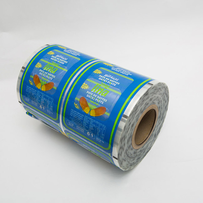 O filme do empacotamento de alimento de Lidding 340mm Evoh do PE do ANIMAL DE ESTIMAÇÃO imprimiu cores para Tray Lock Seal plástico