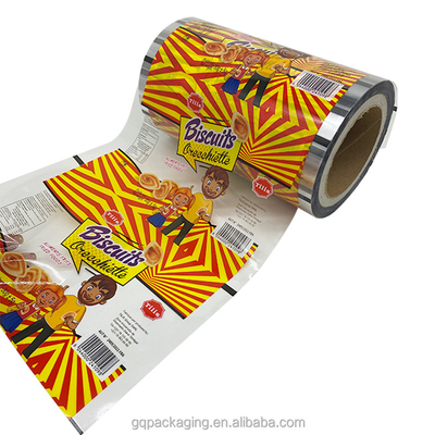 O Gravure que imprime o filme de rolo plástico do empacotamento de alimento metalizou o alumínio laminado folha
