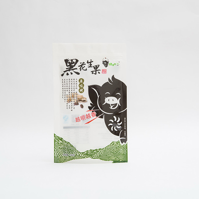 180g Roasted o suporte do amendoim acima do fruto que do malote o alimento plástico feito sob encomenda ensaca 102 mícrons