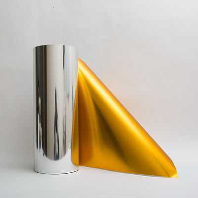 filme dourado de 422mm Thermoforming para a película de plástico da embalagem da salsicha da carne do bloco da pele