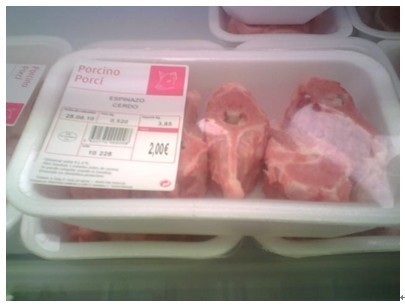 filme da tampa de 550um 562mm que empacota o filme opaco do envoltório do estiramento do PE para a carne fresca