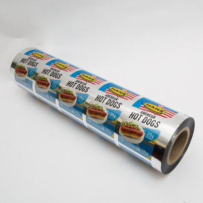 filme plástico impresso Peelable da selagem do copo do filme VMPET de 1000m Lidding