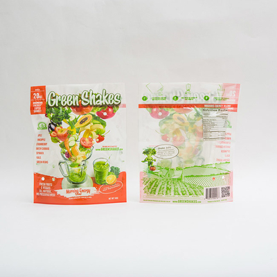 Frutas e legumes Moistureproof que empacotam o saco seco Ziplock do empacotamento plástico do fruto