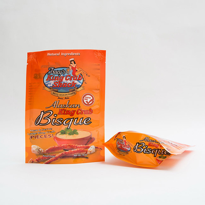 Os sacos de um empacotamento plástico de 105 mícrons 16OZ levantam-se malotes para o empacotamento de alimento