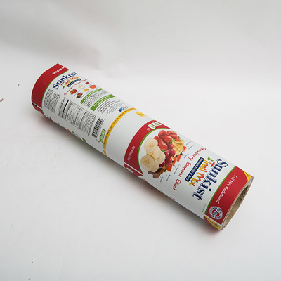 O fruto seco lasca o malote do filme do empacotamento de alimento de 450mm que embala o resíduo metálico plástico OPV do rolo
