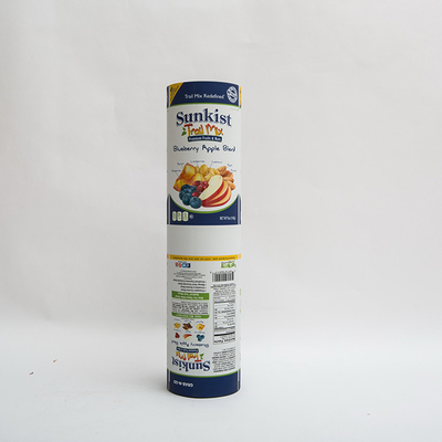 filme de rolo plástico Multilayer do empacotamento de alimento do composto do estiramento 1oz para microplaquetas secas do fruto