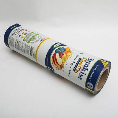 filme de rolo plástico Multilayer do empacotamento de alimento do composto do estiramento 1oz para microplaquetas secas do fruto