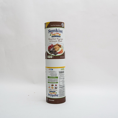 Rolo de filme opaco do empacotamento de alimento do psiquiatra do calor 17,71 polegadas para cookies do petisco das porcas