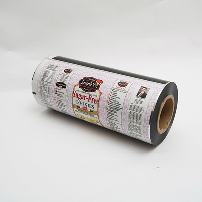 empacotamento flexível Multilayer conservado em estoque do filme BOPP18 do empacotamento de alimento do rolo de 380mm