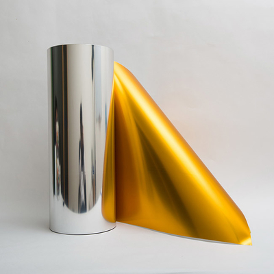 filme dourado de 422mm Thermoforming para a película de plástico da embalagem da salsicha da carne do bloco da pele