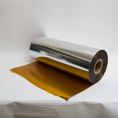 filme dourado de 422mm Thermoforming para a película de plástico da embalagem da salsicha da carne do bloco da pele
