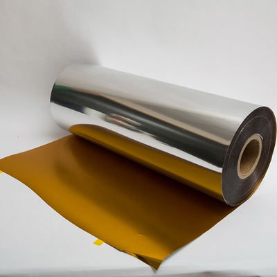 filme dourado de 422mm Thermoforming para a película de plástico da embalagem da salsicha da carne do bloco da pele