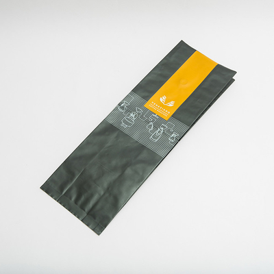 102 suporte de empacotamento feito sob encomenda da válvula de ar 500g de Mic Coffee Packaging Bags With acima dos malotes