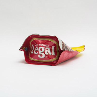 suporte impresso feito sob encomenda de empacotamento do zíper dos sacos do café 175g acima dos malotes para feijões de café