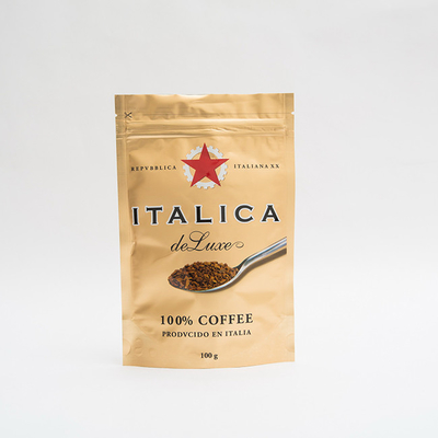 suporte de empacotamento da folha de alumínio do saco do café de 100g AL7 acima do café feito sob encomenda Bean Bags