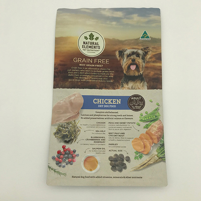 saco do empacotamento de alimentos para animais de estimação de 2.5kg PE90
