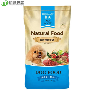 saco lateral do empacotamento de alimentos para animais de estimação do reforço 10kg